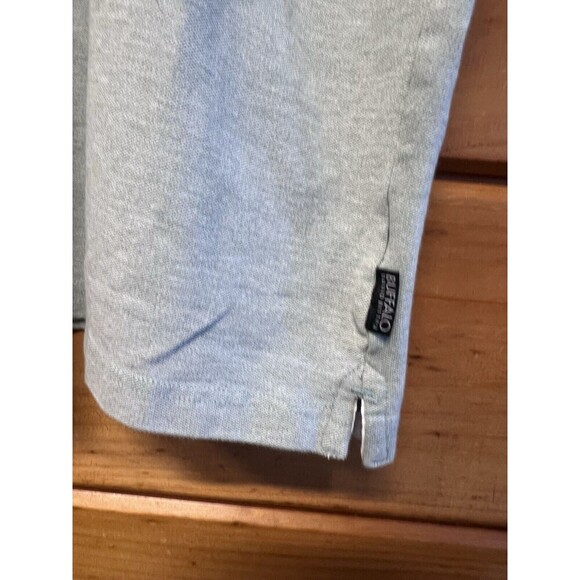 Buffalo David Bitton Polo Shirt Mens Size M Green Short Sleeve Adults - Picture 3 of 4